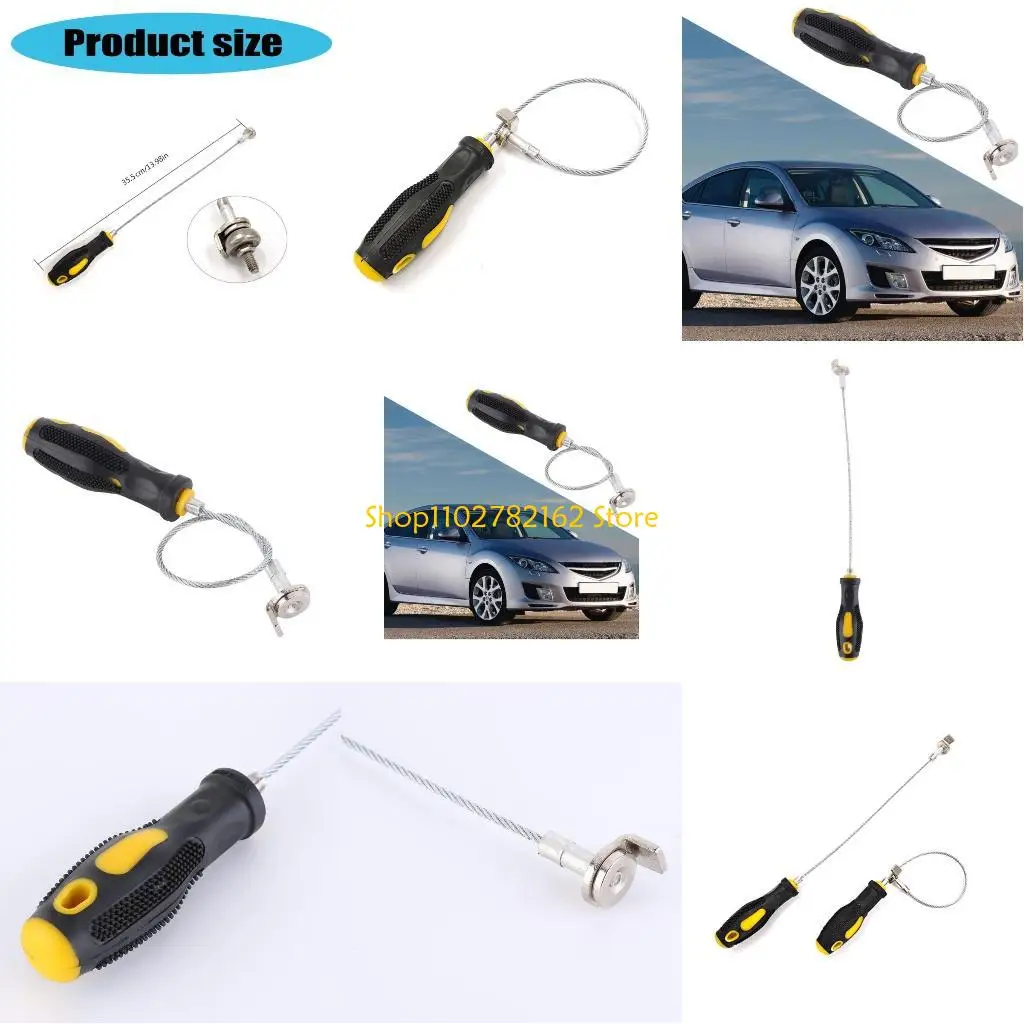 

547B Strong Oil Drain Plugs Remover Tool Flexible Shaft Wrench Oil Plugs Repair Tool for Hassle Frees Oil Change