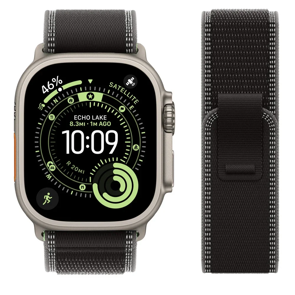 Trail Loop für Apple Watch Band Ultra 3 11 10 9 8 7 6 5 SE 49 mm 46 mm 45 mm 42 mm 44 mm 40 mm 41 Sportarmband Correa iwatch Straps