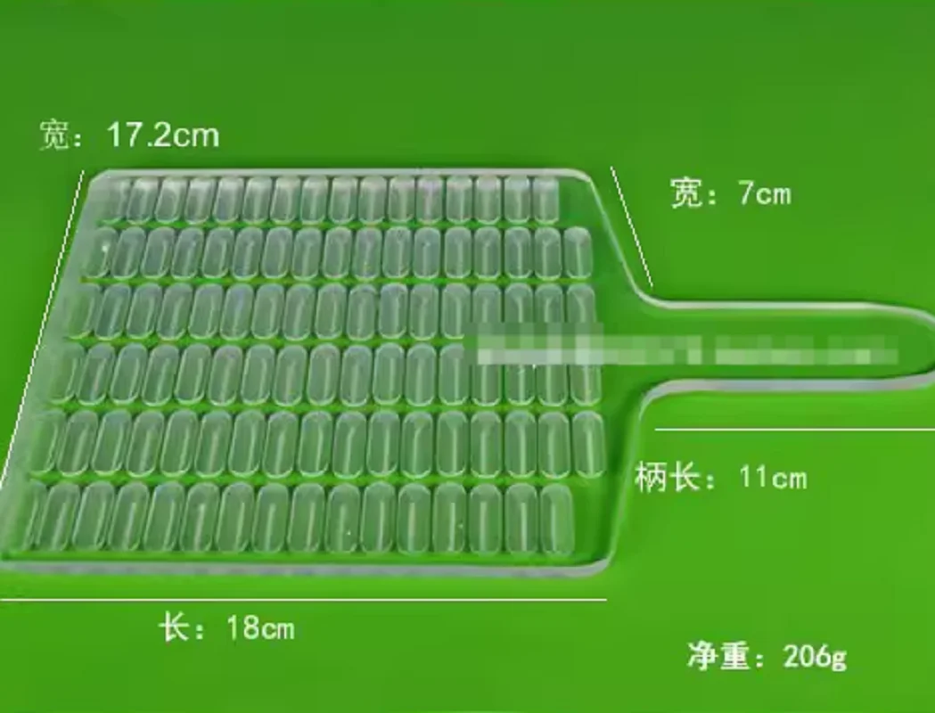 New Manual Capsule Counter Counting Board Capsule Filler 30/50/60/80/100 Holes/Organic glass