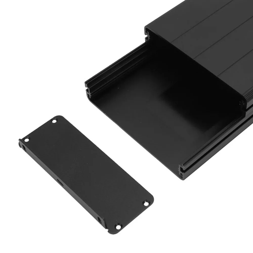 

45*122*160mm Aluminum Shell Aluminum Alloy with Bending Plate Aluminum Case Matte Black Aluminum Box Industrial Enclosure