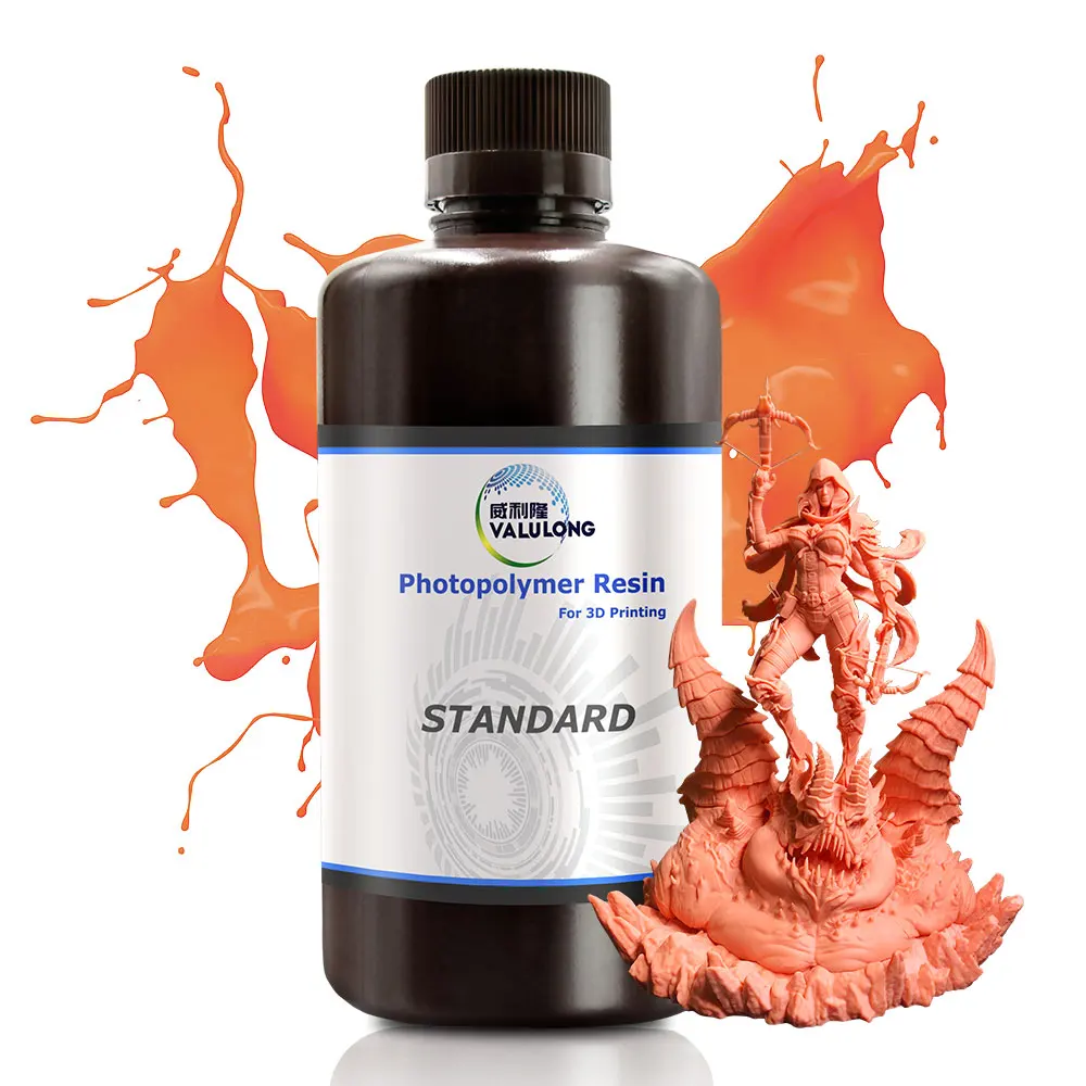 1KG Tough 405nm Photopolymer Consumable Non-Brittle Formula for Large MSLA LCD Build Platform
