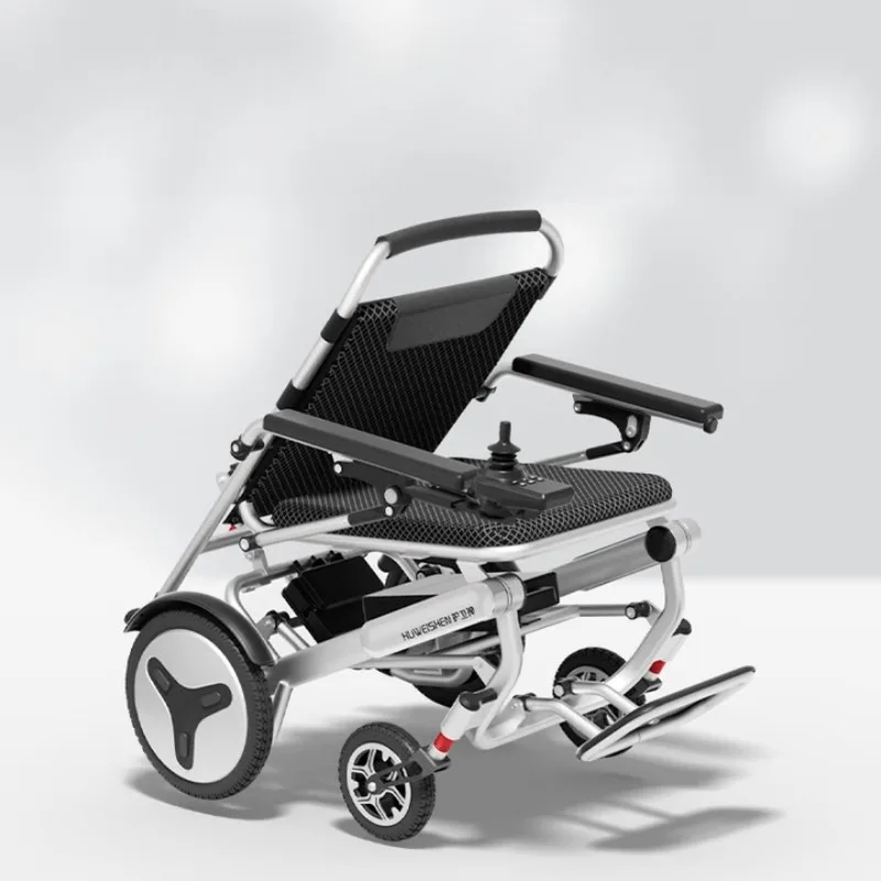 

Guardian God Electric Wheelchair Fully Automatic Special for the Elderly Lightweight Foldable Travel Intelligent Mobility Brushl