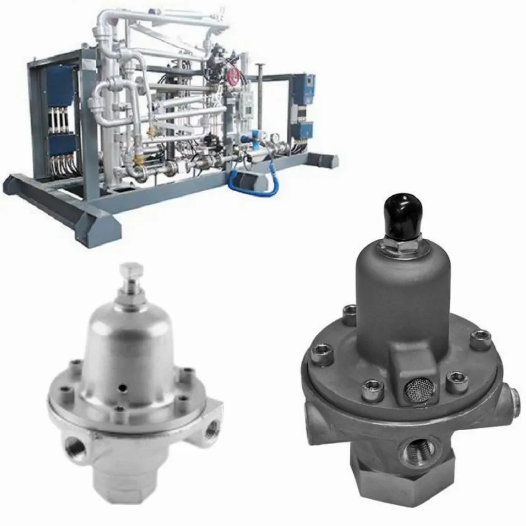 

Gas Regulator Types 1301F and 1301G Self-operated Regulator For Reducing High Pressure Regulators