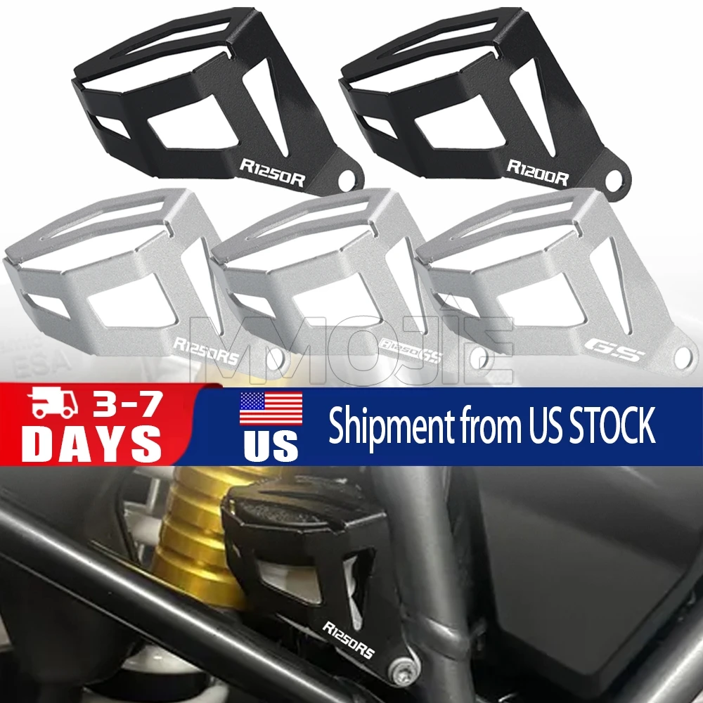 

For BMW R1200GS R1250GS R 1250 GS R 1200GS LC Adventure 2014-2025 Motorcycle Rear Brake Reservoir Guard Oil Tank Protector Cover