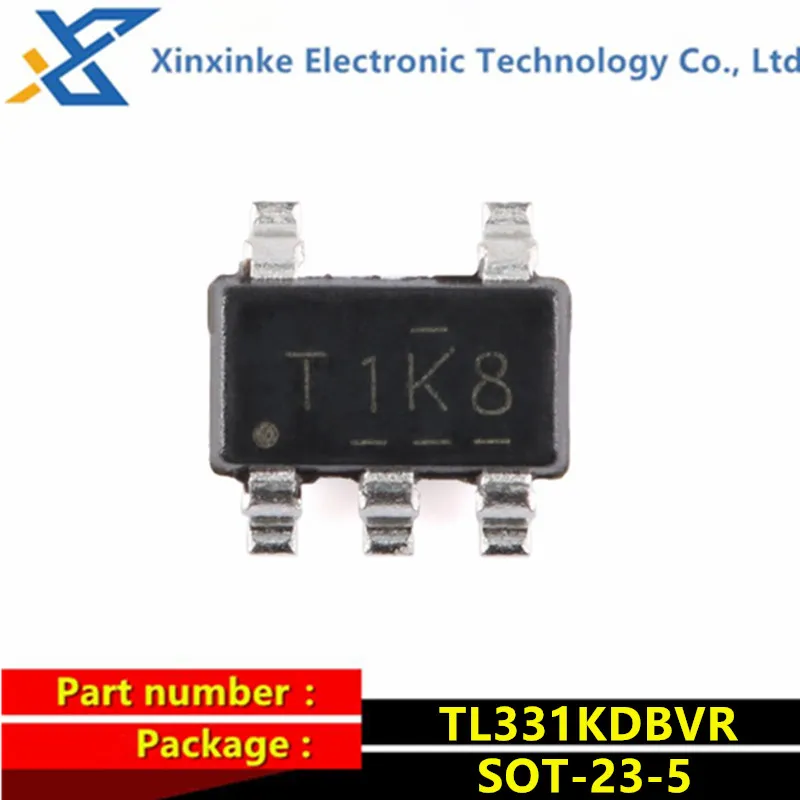 

10PCS TL331KDBVR TL331K Mark: T1KG SOT-23-5 Analog Comparators Sgl Diff COMPARATOR Amplifier ICs Brand New Original