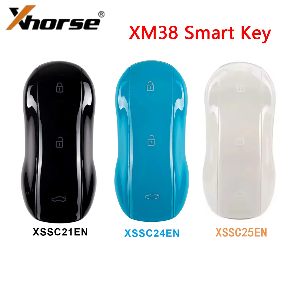 Xhorse XSSC21EN XSSC24EN XSSC25EN XM38 TOY.T Universal Smart Remotes Supercar Style Keys For VVDI MINI Key Tool English Version