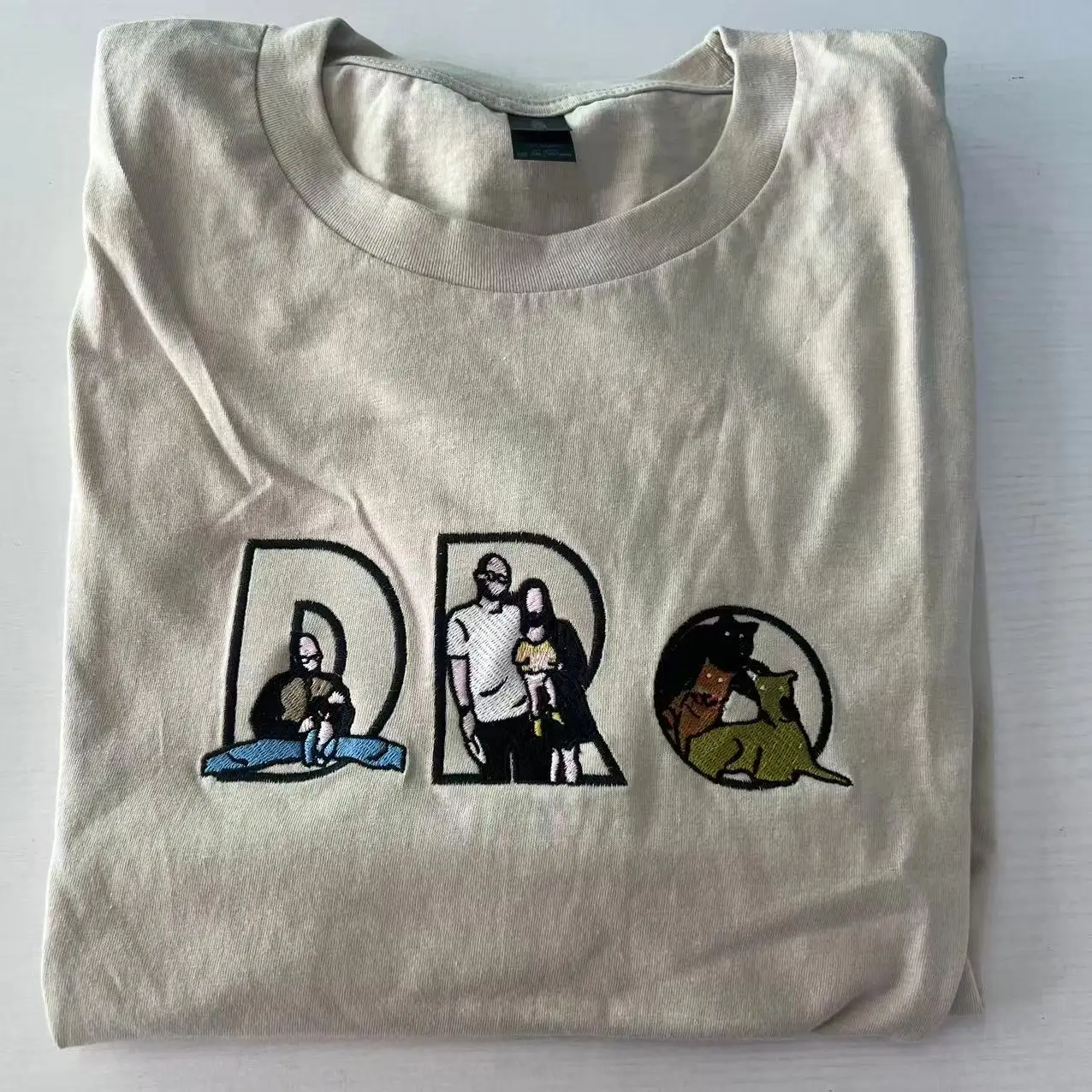 Custom Photo TShirt, Custom Picture Shirt, DAD Text Photo Family Shirt, Birthday Photo Shirt, Custom Photo Tshirt, Pet Photo