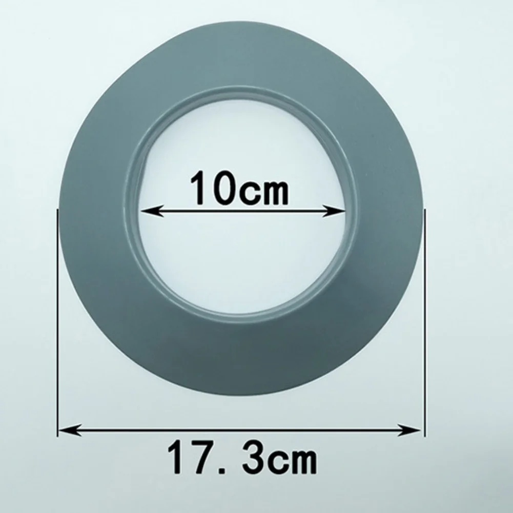 PVC Flue Decorative Cover & Seal Ring Kit For Wall Mounted Boiler System,for Home Improvement,  Fireplaces Stoves Pipe Accessory