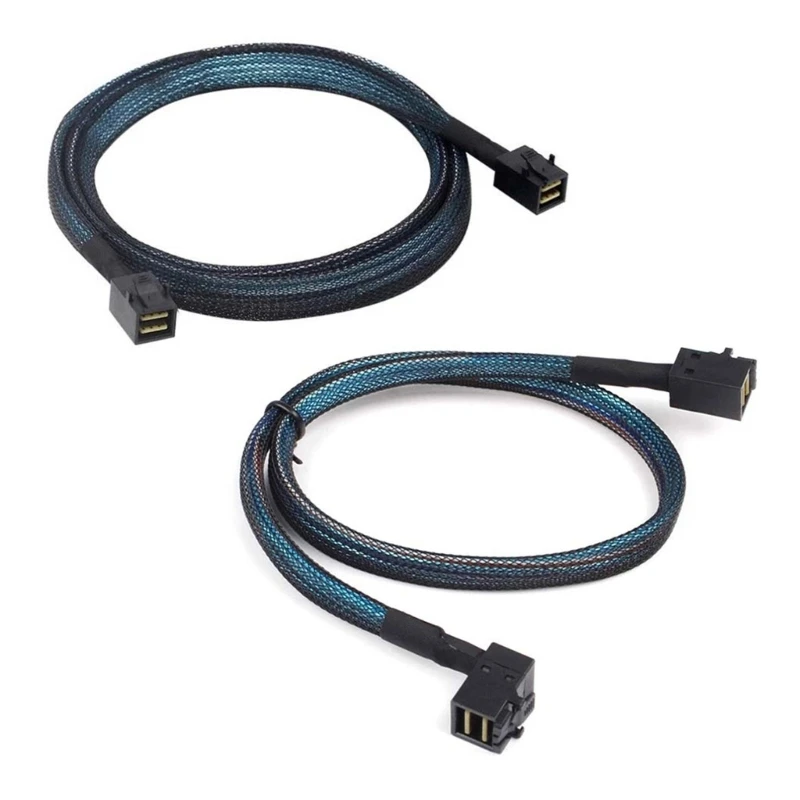 

SFF 8643 to SFF 8643 Converter Cable with Sideband Easy Device Connection Dropship