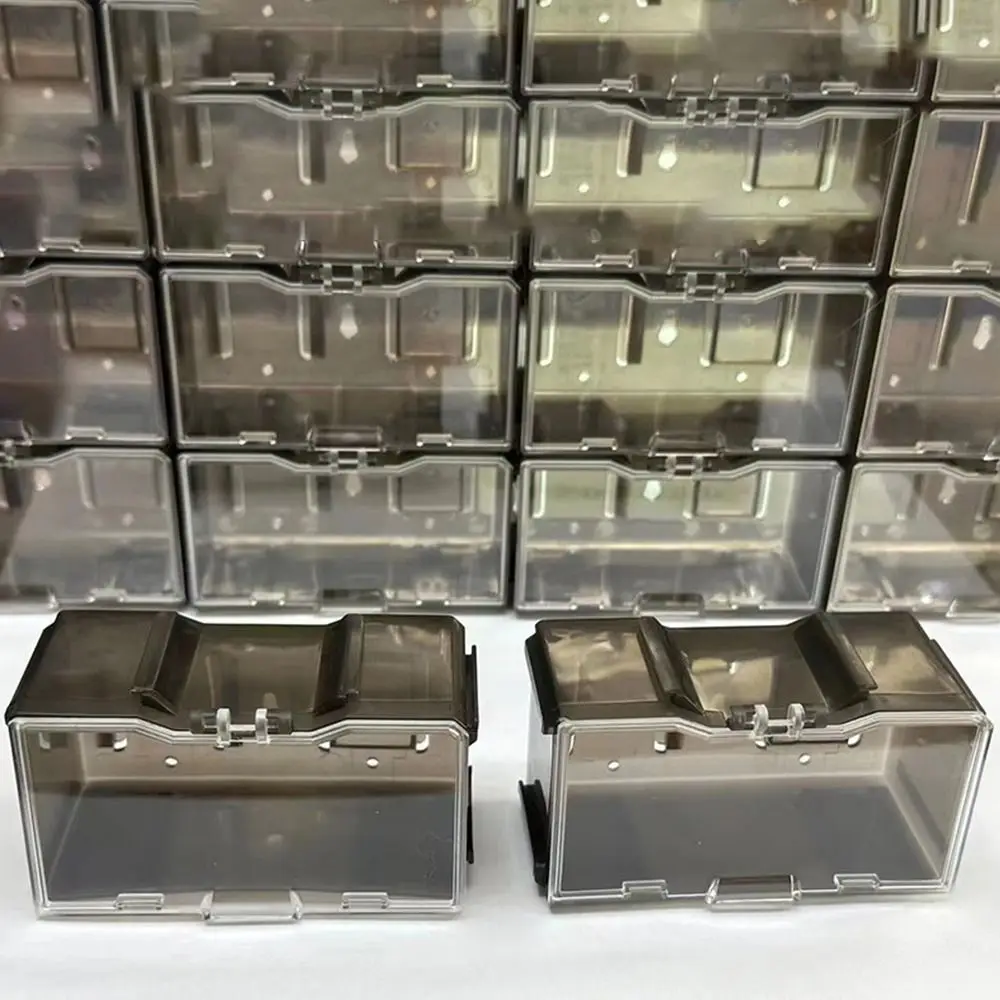 Durable ABS Display Box With Handle Without Car Storage Box 1/64 Diecast Model Car Toy Display Model JJ3890 - view 5