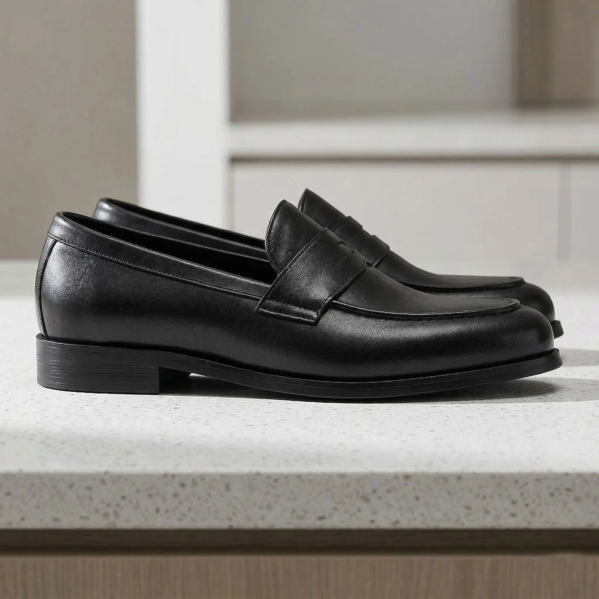 2025 New Design Slip on Loafers for Men Cowhide Breathable Moccasins Driving Casual Outdoor Shoes