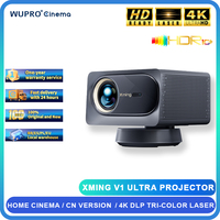 Formovie Xming V1 Ultra Projector 1100ANSI Lumens HDR LED For Home Portable Cinema MEMC 4K 2+32GB Wifi6 Dolby Audio Laser Beamer
