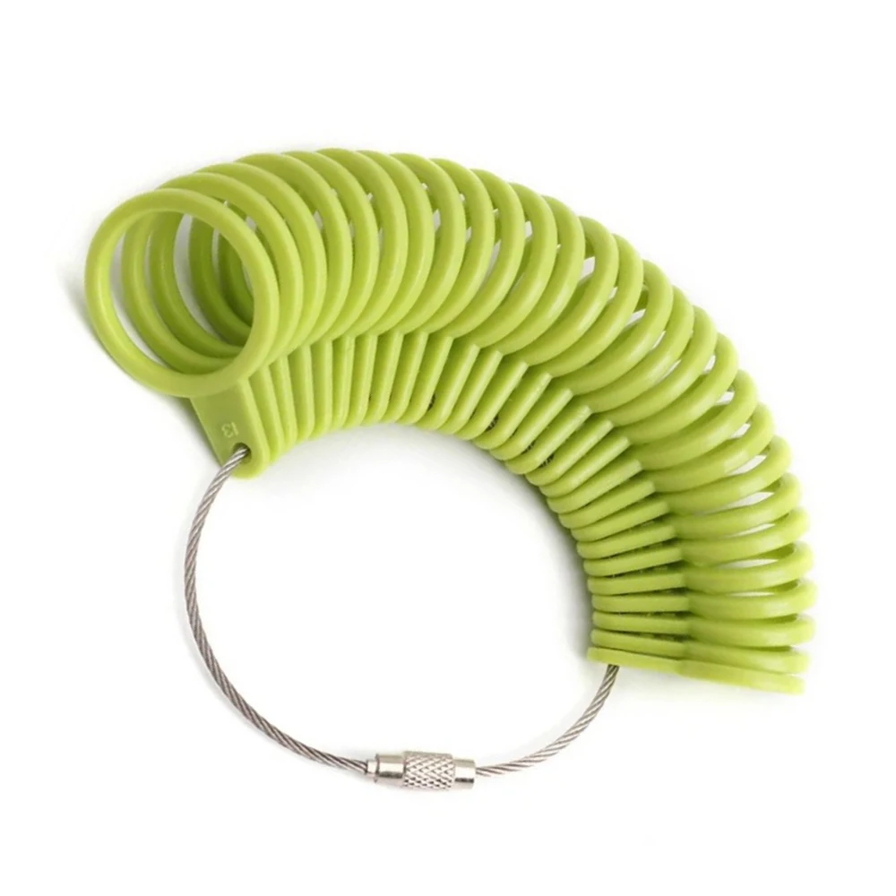 Plastic Ring Sizing Stick for Jewelry Accurate Ring Size Measurement Tool Hong Kong LK-RMS202