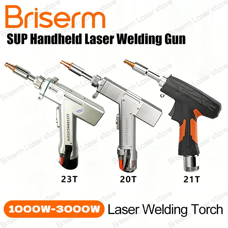 Original SUP21T SUP23T Laser Welding Head Gefasst 4-in-1 Handheld Laser Welding Gun for 1000-3000W Laser Welding Machine