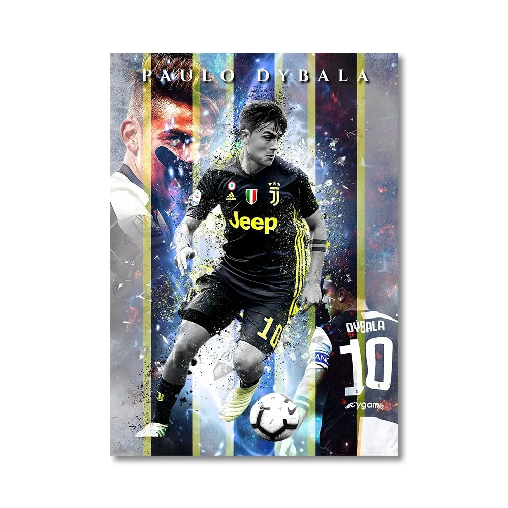 NONE Modric Zlatan Football Star Kunstposter, beliebte Figurenmalerei, Wandkunst, Leinwandgemälde für Wohnzimmer, Heimdekoration 5