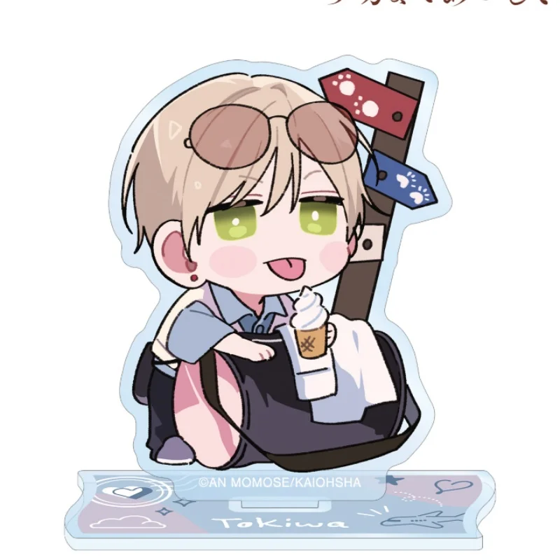 Aishite, Hone no Zui Made 10CM Saku Haidani Hajime Mizono Chibi Acrylic Standee Figure Desktop ornament keychain