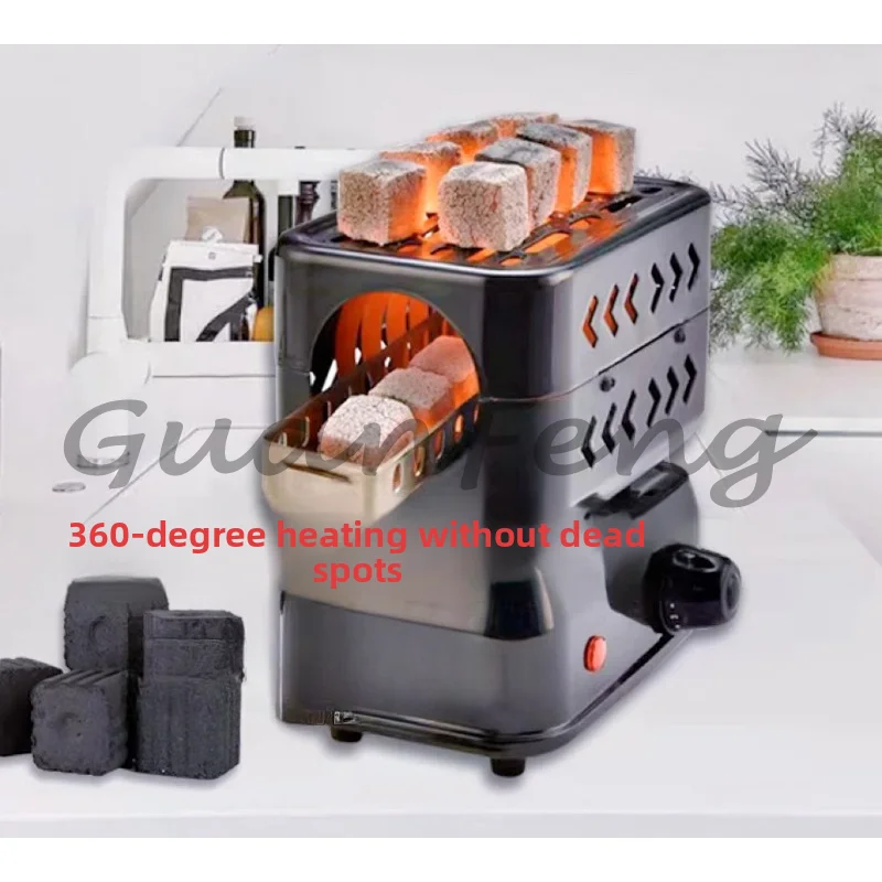 Bar, Nightclub, Turbo, Vortex Coconut Shell Carbohydrate, Square Charcoal, Plug-in Stove