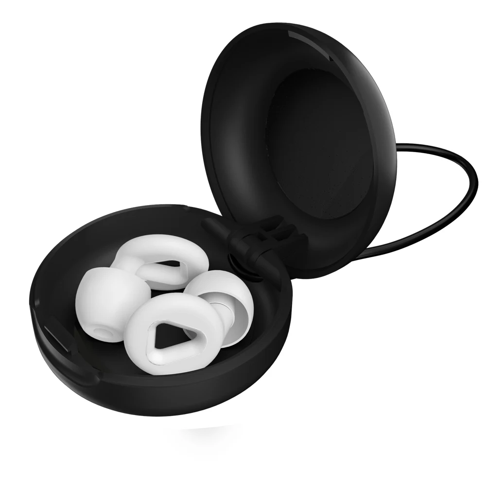 WOO Noise Blocking Earplug Reduce 30 Decibles Earbud with XS S M L Ear Tips