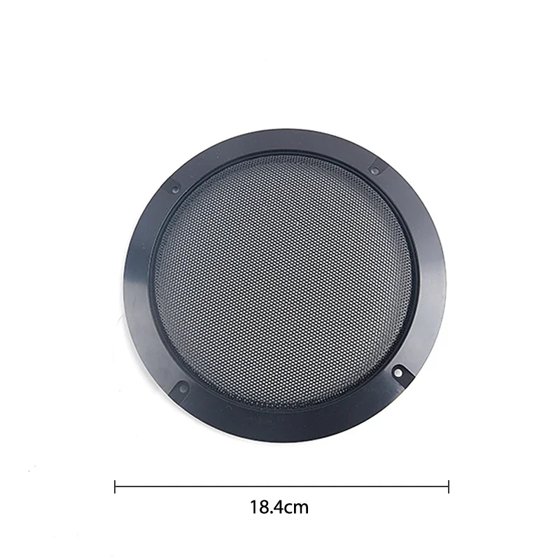 1個 2/3/4/5/6.5/8インチ スピーカーネットカバー 高級車載/家庭用 メッシュエンクロージャー スピーカー プラスチックフレーム 金属鉄線グリル