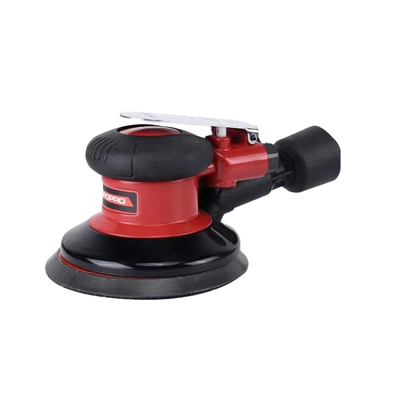 AP7335S 5'' 125mm Vacuuming Random Air Orbital Sander Eccentric Polisher Grinding Machine Pneumatic Tools