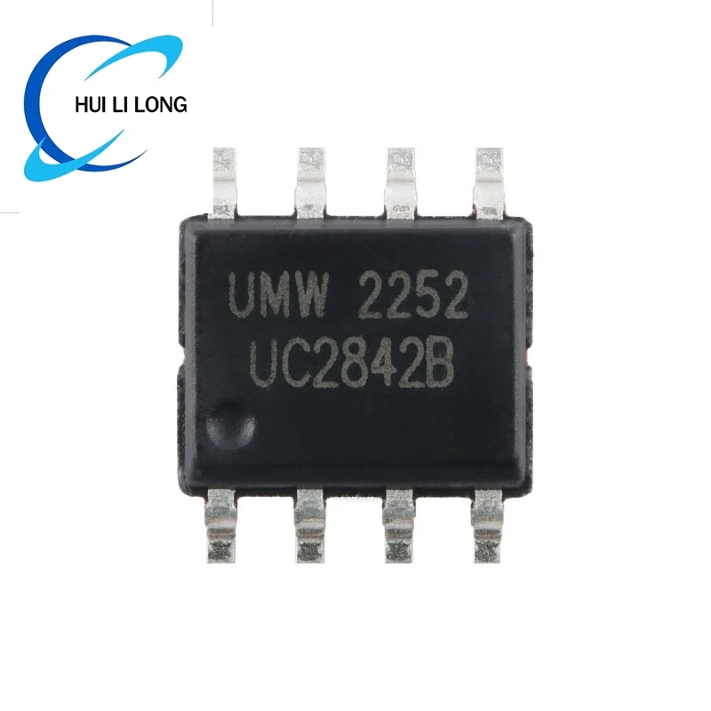 10pcs UC2842B 2842B UC2843B 2843B UC2845B 2845B UC3842B 3842B UC3843B 3843B SOP-8 SOP8 Current Mode PWM Controller Chip IC