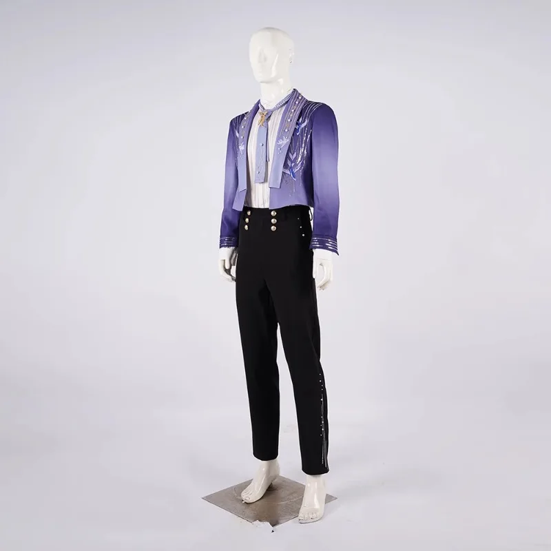 Rafayelv Cosplay Costume Game Love and Deepspace Sinking into the Endless Sea Top Shirt Pants Uniform Suit for Men Roleplay