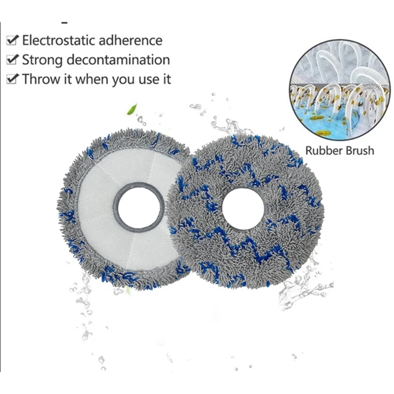 Kit d'accessoires de remplacement pour aspirateur Ecovacs Deebot T20/T20MAX/T20PRO/bronchOMSettlement/T10 Omni/Turbo Robot, 16 pièces, promotion!