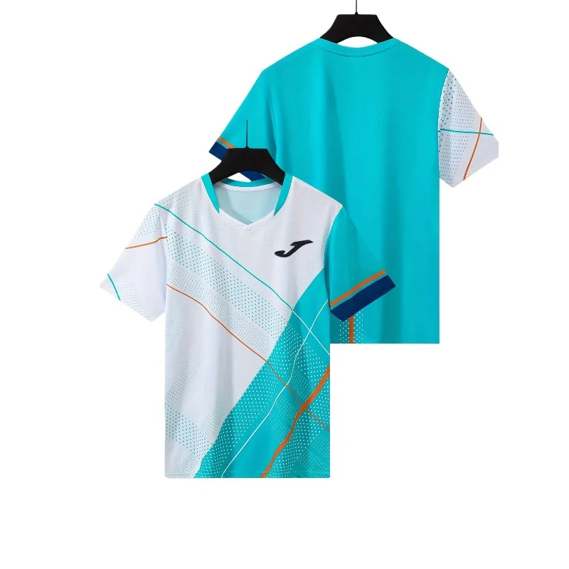 

JOMA 2026, новая летняя свободная, быстросохнущая, удобная, спортивная и модная футболка с короткими рукавами и 3D принтом для настольного тенниса Y2K