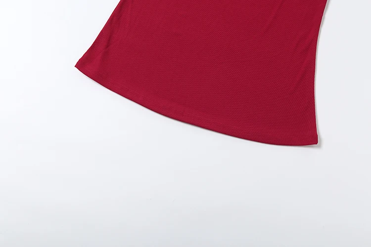 Weird Puss Sexy 2-teiliges Set für Damen, durchsichtiges Jacquard-T-Shirt mit Rundhalsausschnitt + Rock mit elastischem Bund und Schleifendekoration, schickes Sommer-Party-Outfit – Detail 19