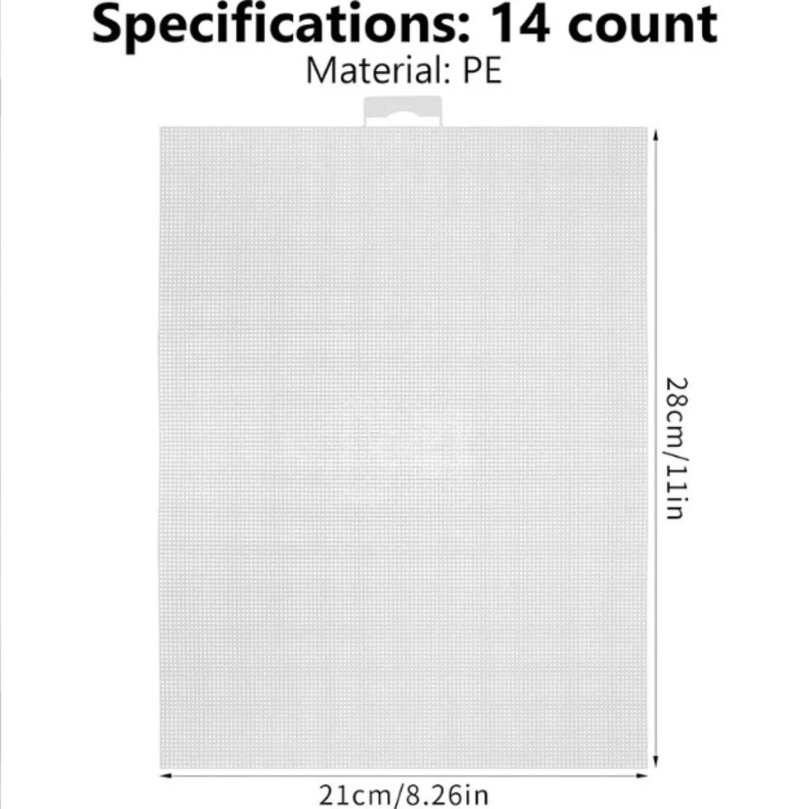 12Pcs Mesh Canvas Sheets Crafts Lightweight Multifunction Adults DIY Projects Crafting for Bag Making Crochet Knit Handicraft