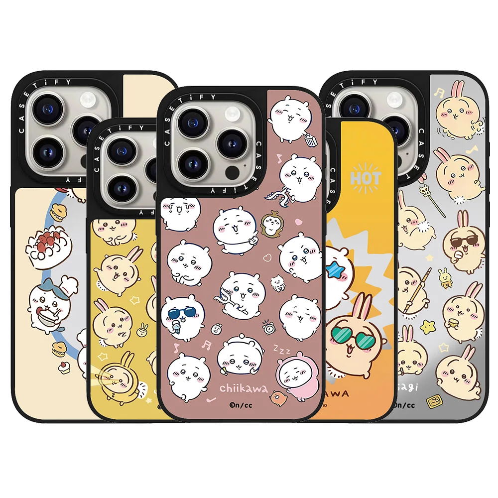 

CASETiFY Co-brand Chiikawa Cartoon Series Phone Magnetic Case for iPhone 13 14 15 16 17 Pro Max Plus Air Protect Cover