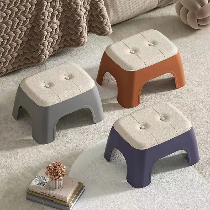 2025 Anti-slip Footstool men Bathing Stool Low Stool Baby Bathroom