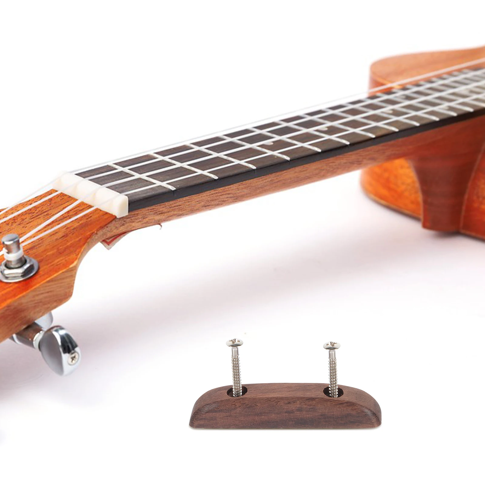 

2Pcs Rosewood Thumb Rest Guitar Bass Accessories Comfortable Finger Support Reduce Playing Fatigue Easy Install Guitar Bass