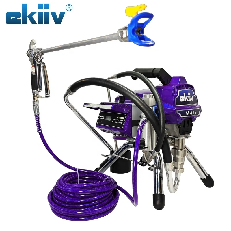

Electric 2200W Industrial Grade High Pressure Automatic Airless Putty Sprayer Machine Portable Small Wall Paint Tool
