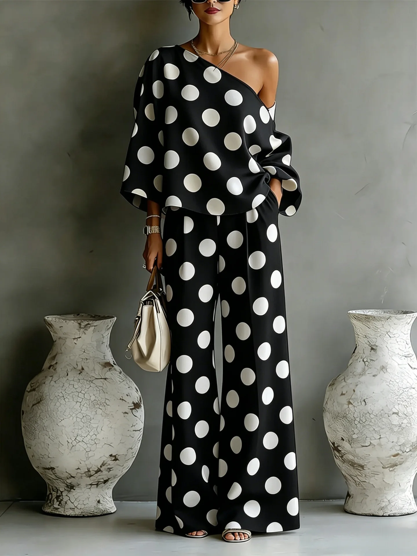 Thumbnail 4 - #5 Latest Wide Leg Pant Sets Offers