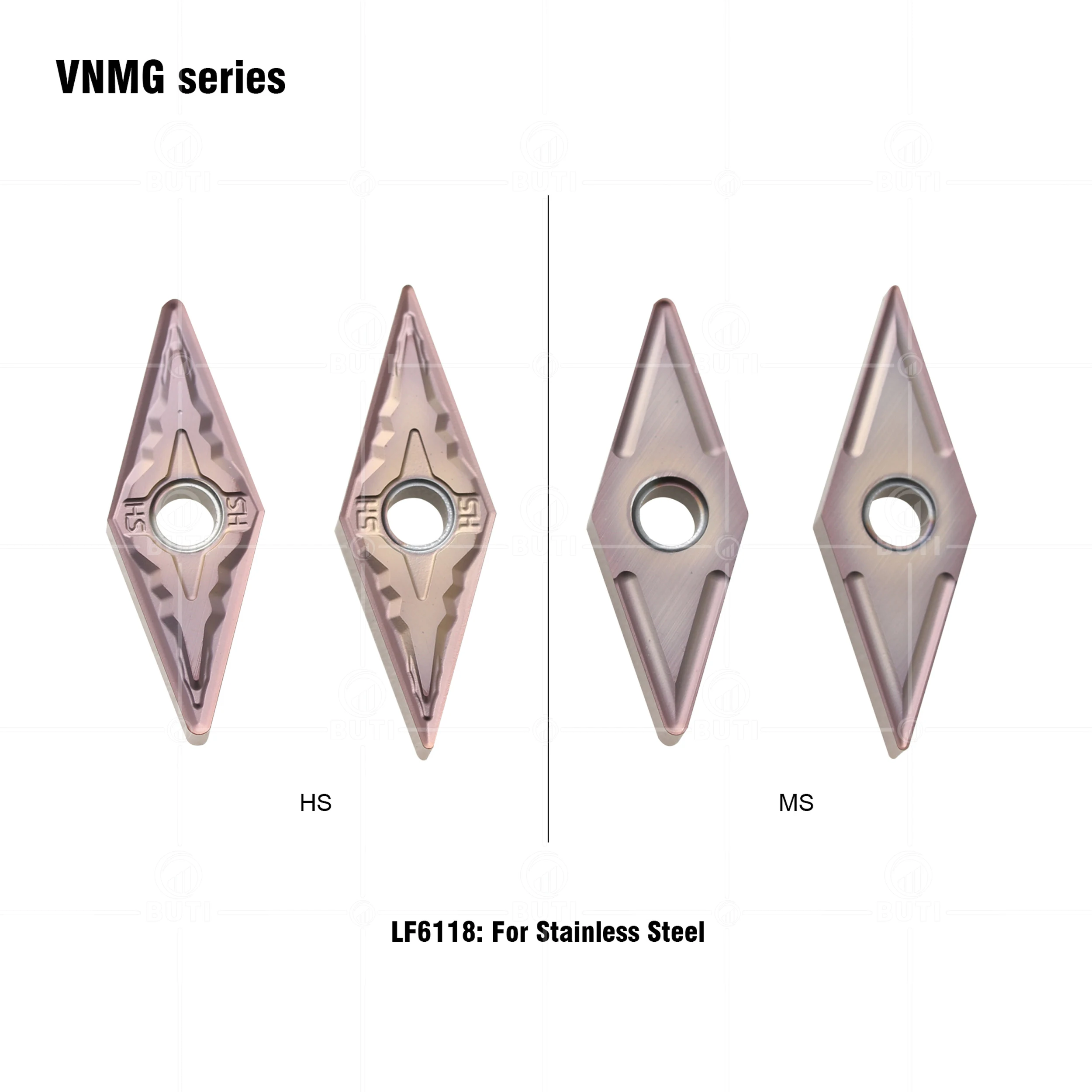 DESKAR 100% Original VNMG160404 VNMG160408 MS HS MA LF6018 LF6118 LF9018 Turning Tools CNC Lathe Cutter Cutting Carbide Blades