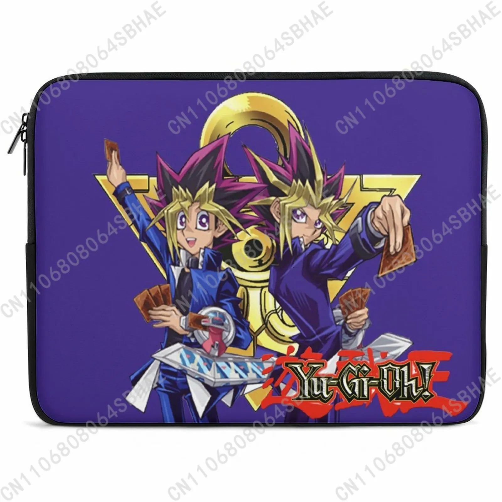 

Yu-Gi-Oh No Handle Laptop Case Suitable Multiinch Inch Slim Personalized Pattern Neoprene Bag School Students