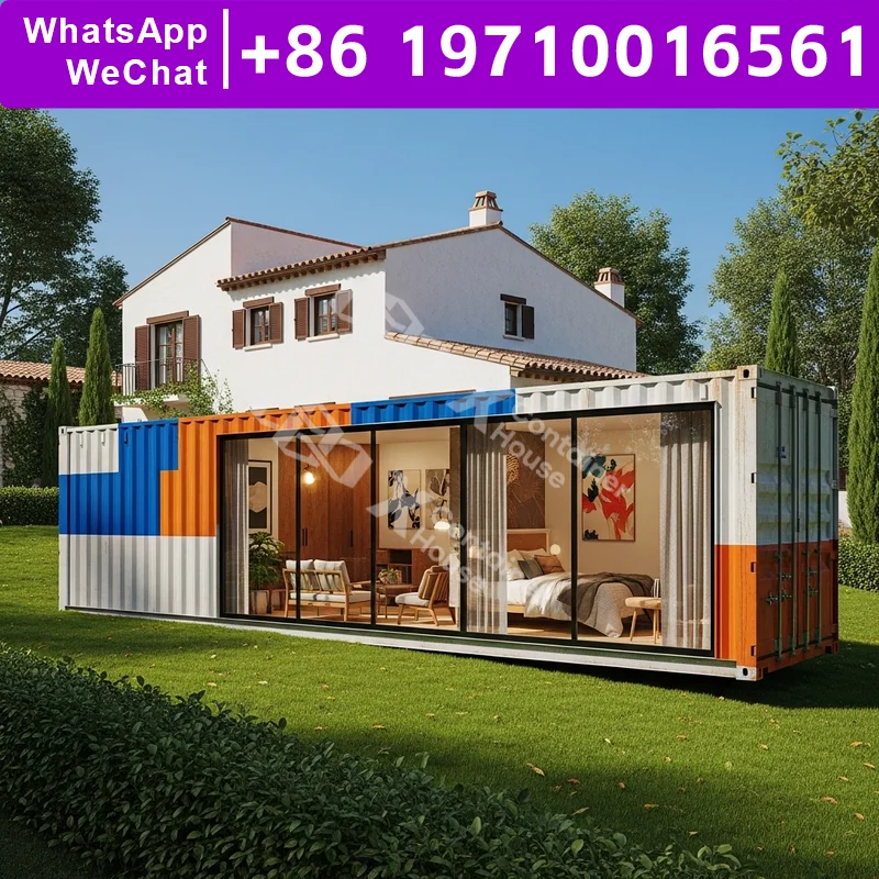 

Flat Pack Home Smart Technology Modular Homes Durability Container Buildings Multilevel Residence Wind Resistance Eco-Friendly