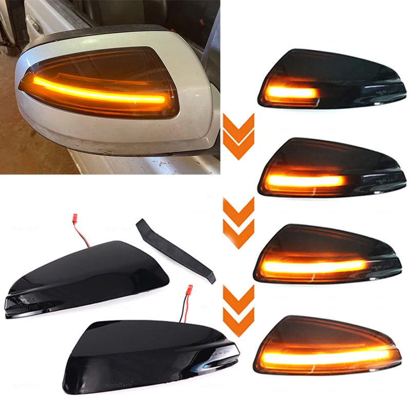 

LED Dynamic Turn Signal Light Side Mirror Indicator Blinker For Mercedes Benz C Class W204 S204 07-14 Viano Vito W639 ML W164