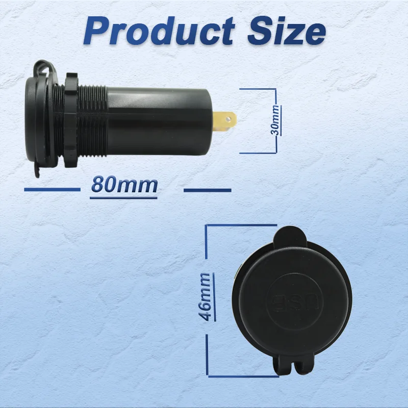 12V 24V Auto Type-C 100W PD Charger 36W QC3.0 USB-A Port Dual Port Car Charger for Mobile Phone and Computer