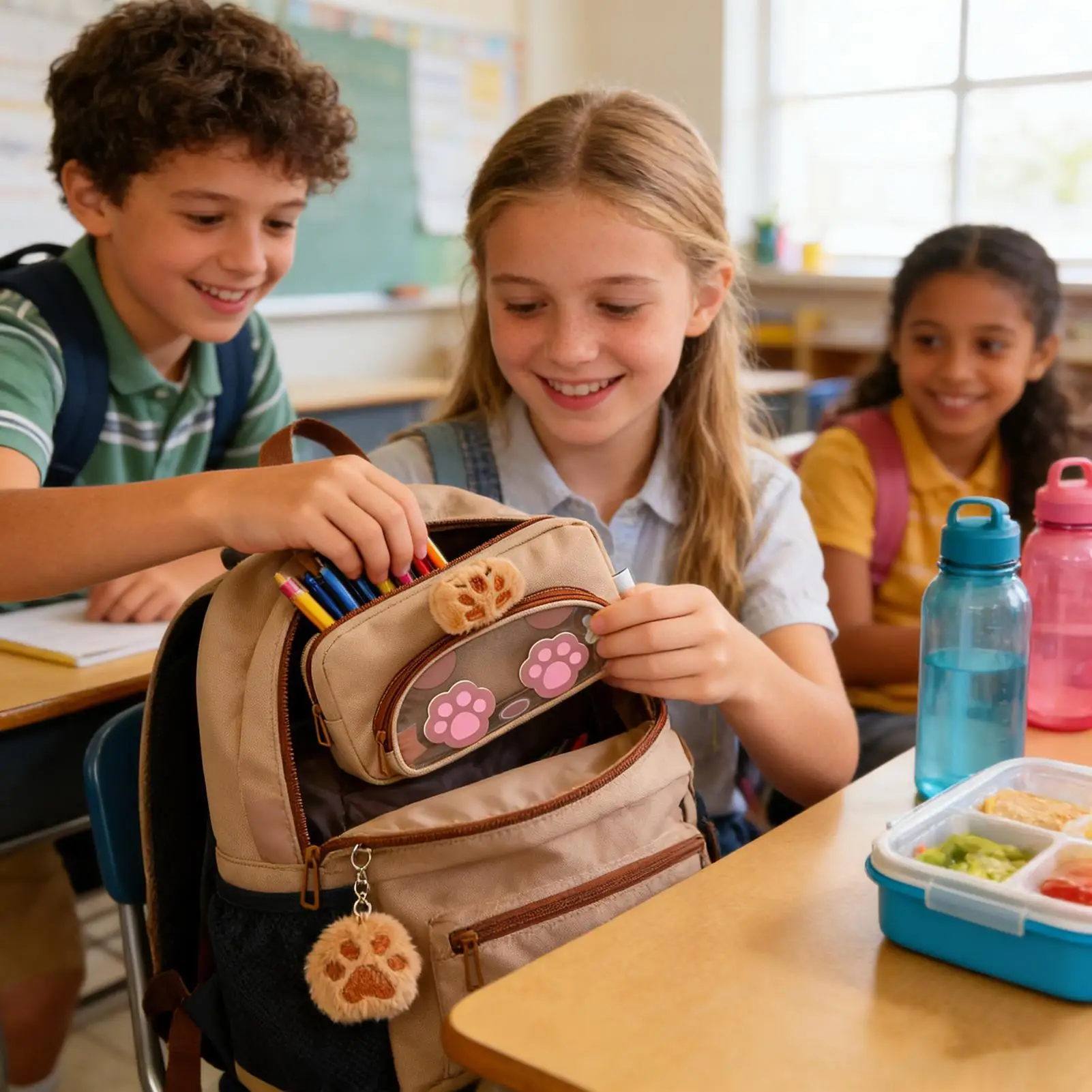 

Large Pencil Bag Large Capacity Multifunctional Cosmetics Organizer Bag For Children Boys Girls Students Women Men Adults