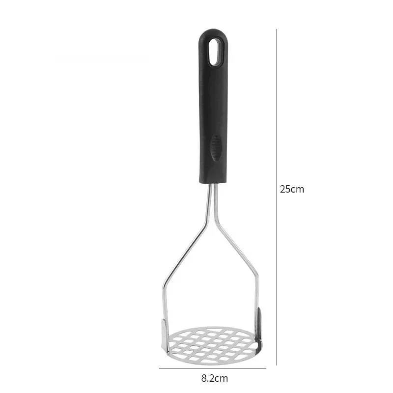 Stainless Steel Pressed Potato Masher Ricer Puree Juice Maker Potato Pusher Smooth Mashed Potatoes Crusher Fruit Tools Kitchen