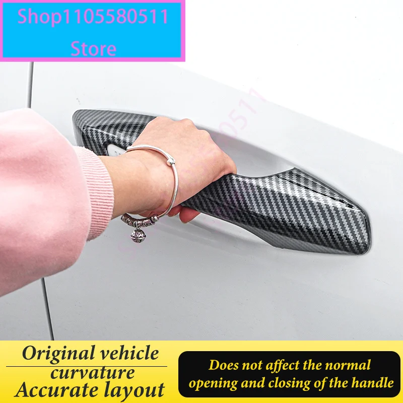 4PCS Car Door Handle decoration Covers For Geely Boyue L Atlas II Starray 2024 2025 2026 Exterior Protector Accessories