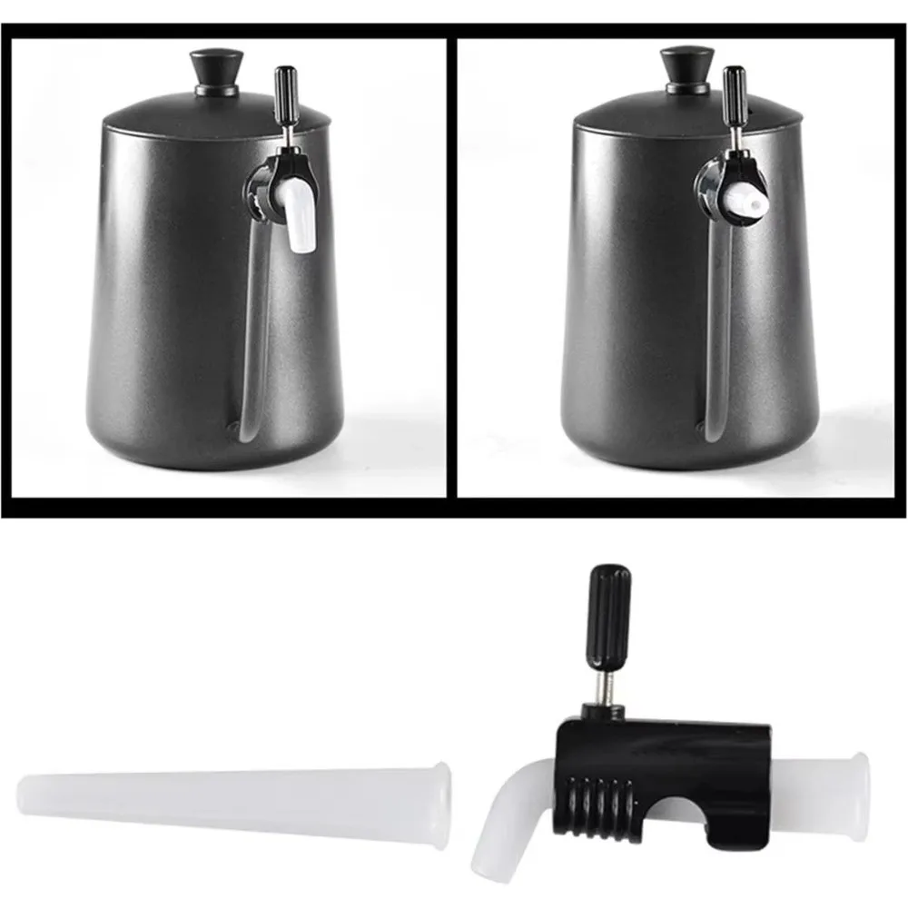 Adjustable Coffee Pot Control Valve Regulator Water Saving Efficient Water Usage Flow Control Valve Silicone Narrow Mouth