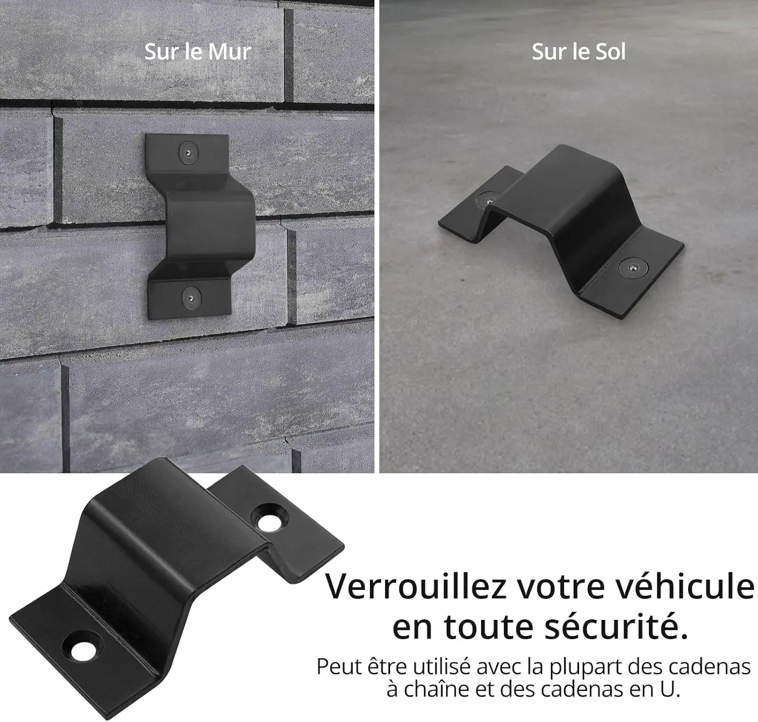 أنكراج أو سول صب سلسلة دي سيكوريتي أنكراج جدارية et Sol avec Une Maye en Carbure de 16 مللي متر أنكري دي تثبيت صب موتو