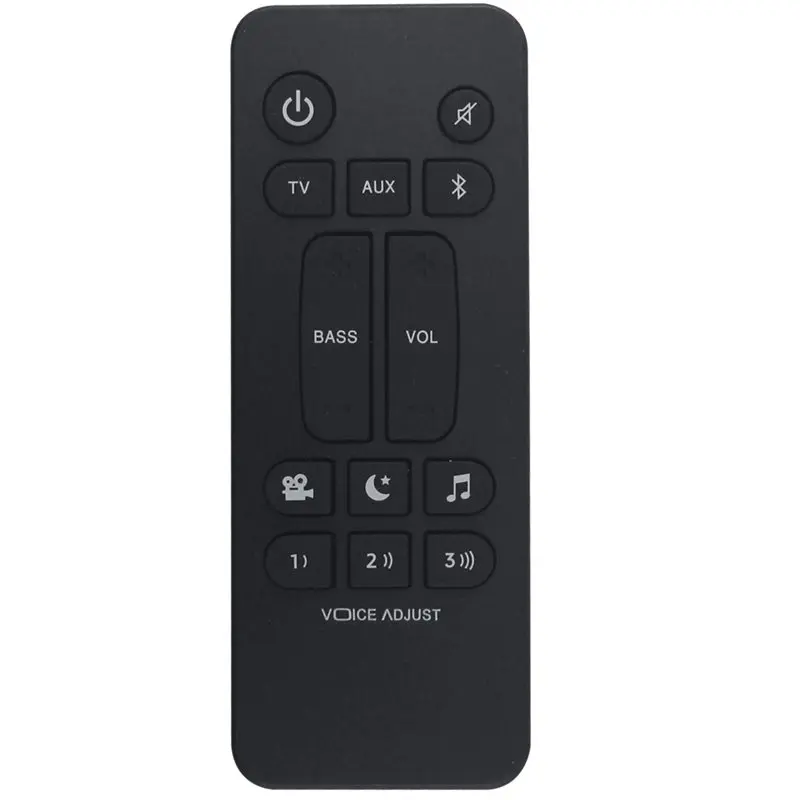 B03B-For POLK S1 S2 S3 S1/Signa S2/Signa S3/Signa S4 Ultra-Slim Soundbar Compatible Remote Control Replacement RE6214-1 RE62141