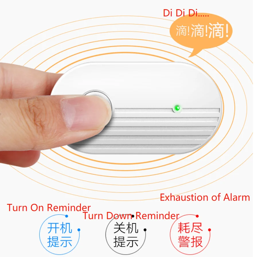 Infusion Alarm Drip Reminder Baby Hanging Water Low Medication Alert USB Rechargeable Style 5colors Hospital