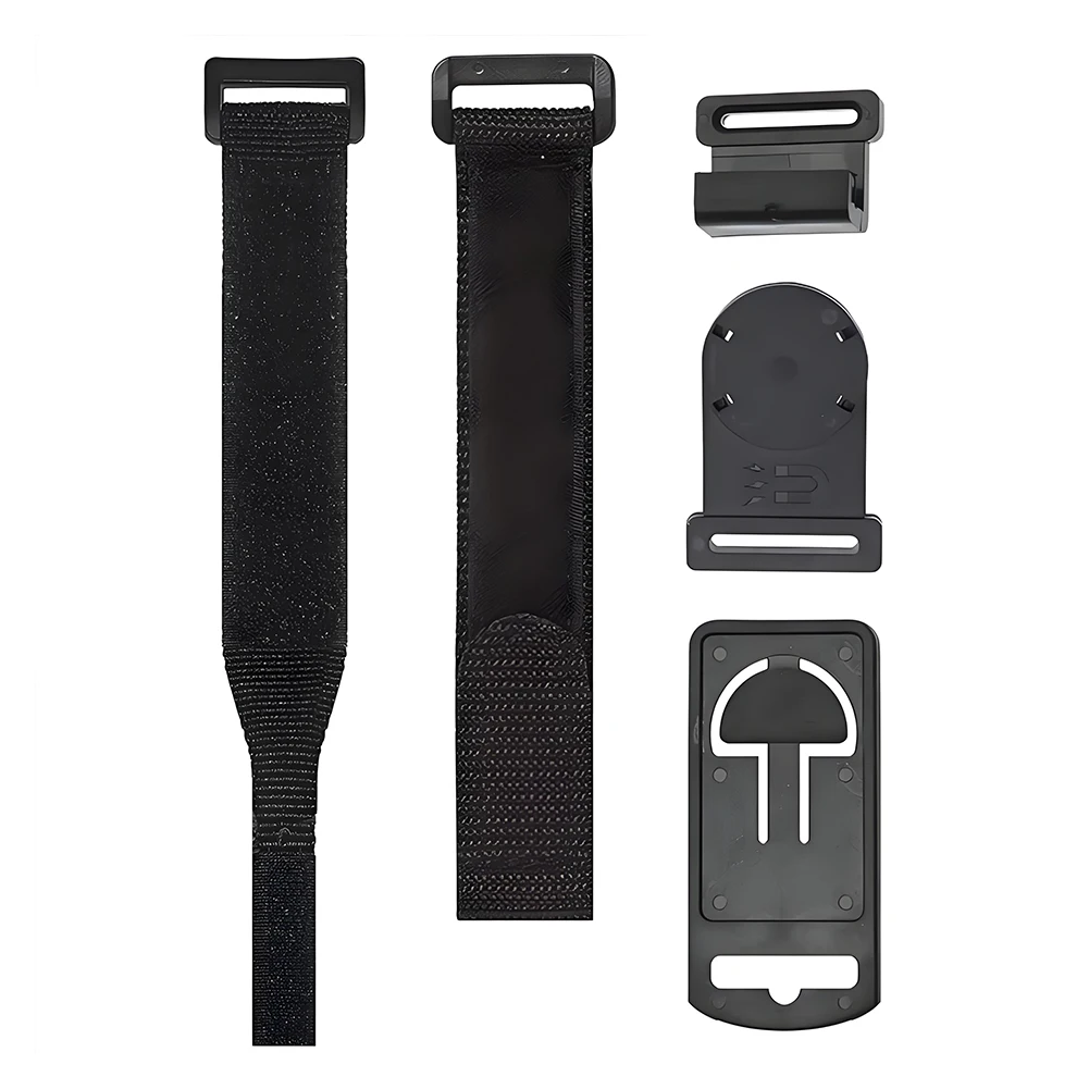 

1Set Multimeter Magnetic Strap Clip Universal Magnetic Hanging Strap for Electrical Work - 2 Straps 2 Clips Magnetic Hanger