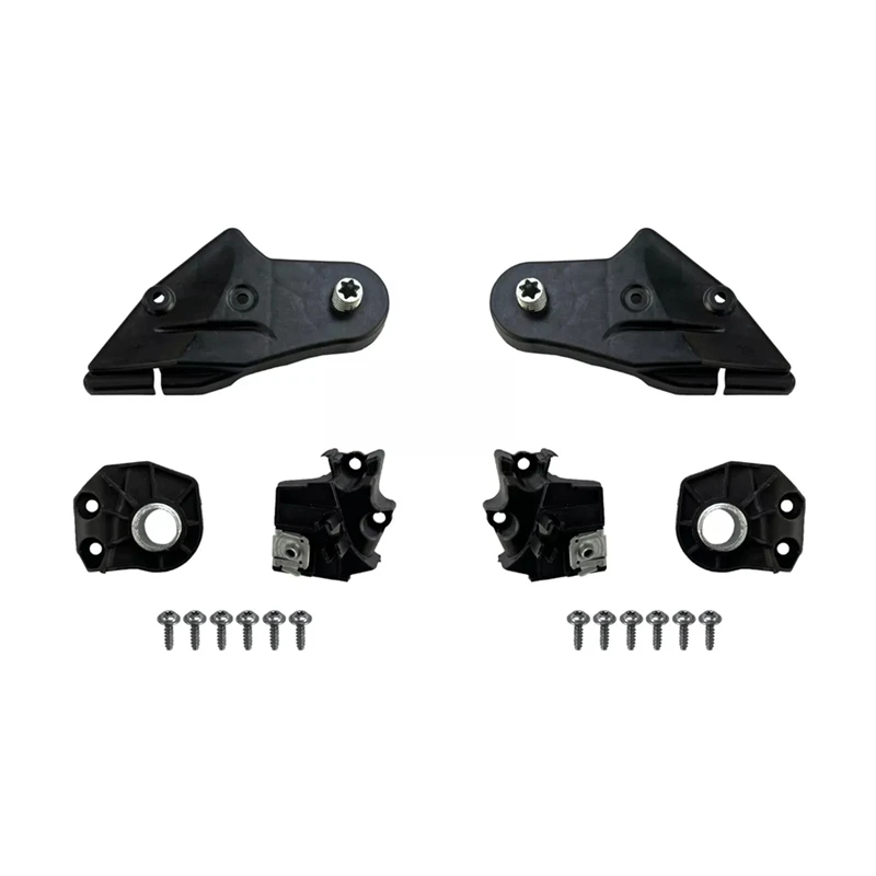 1Pair Front Headlight Repair Bracket Mount Kits For Mercedes-Benz C Class W203 W204 2008-2014 A2048201114 A2048201214