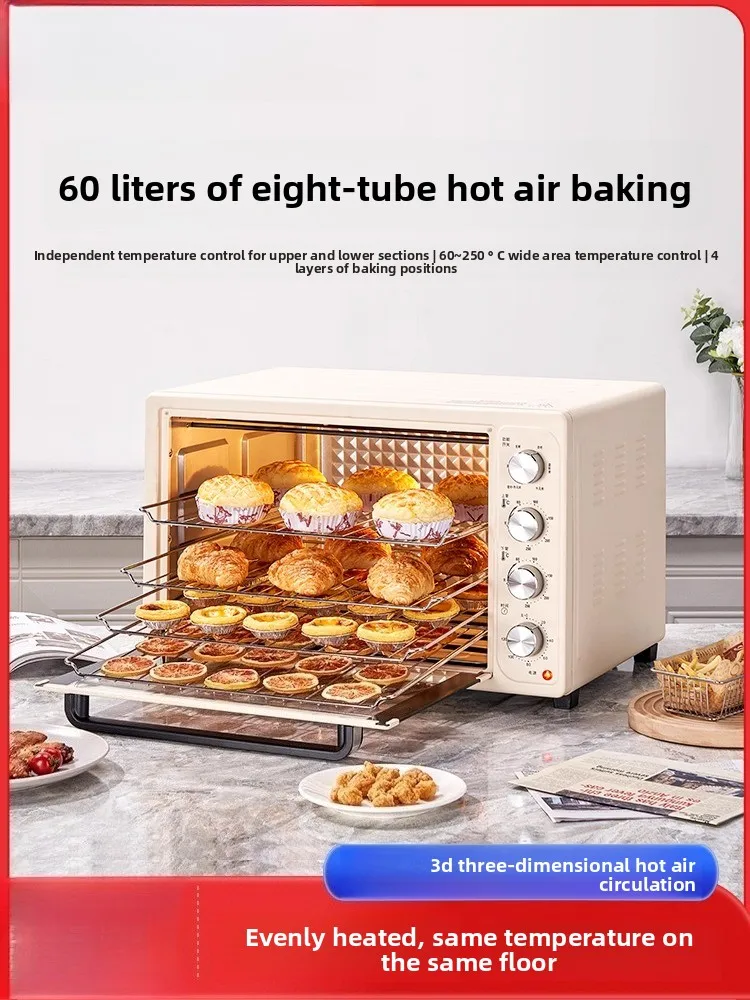 

S60 liter electric oven hot air circulation new large capacity commercial home baking dedicated